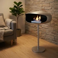 UFO-60 staal met voetstuk | Hein & Haugaard