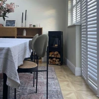 Cheyenne - Vrijstaande Bio-ethanol Haard in Houtkachel-style