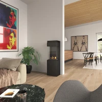 Biotronic 400 &ndash; Automatische bio-ethanolhaard met BEV-technologie