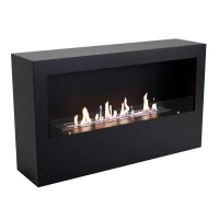 Bismarck &ndash; Zwart &ndash; Vrijstaande 1-zijdige biohaard