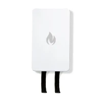 Nordic Flame Blusdeken in Wit Design Box