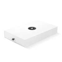 Nordic Flame Blusdeken in Wit Design Box