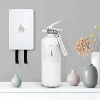Nordic Flame Blusdeken in Wit Design Box