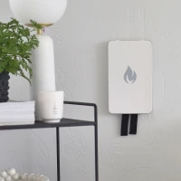 Nordic Flame Blusdeken in Wit Design Box
