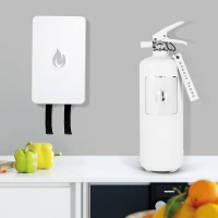 Nordic Flame Blusdeken in Wit Design Box