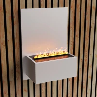 ScandiFlames Electric Brekke Witte Waterdamphaard