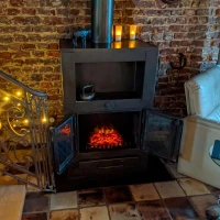 Elektrisch inzetstuk voor open haard