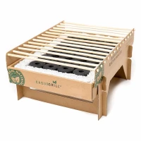 CasusGrill Milieuvriendelijke wegwerpgrill van bamboe en karton