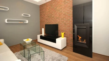 Volledig gekleurde horizontale biohaard