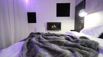 Volledig gekleurde verticale biohaard