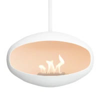 Cocoon Fires Aeris - Witte Hangende Bio-ethanol Haard - Bestel nu online