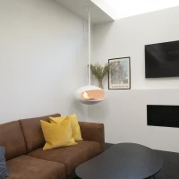 Cocoon Fires Aeris - Witte Hangende Bio-ethanol Haard - Bestel nu online