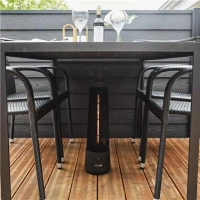 Ronde terrasverwarmer voor onder de tafel