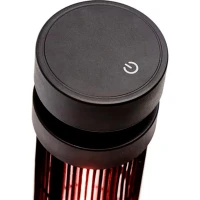 Ronde terrasverwarmer voor onder de tafel