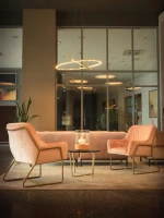 Tafel biohaard in kurk genaamde dansende vlammen