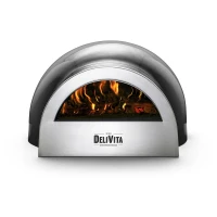 Delivita buiten pizzaoven - The Very Black Oven