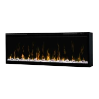 Dimplex Ignite XL 50' - 130 cm brede elektrische haard voor inbouw met natuurlijk vuur