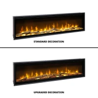 Dimplex Ignite Evolve 60 &ndash; Elektrische haard met tumbled glass en drijfhout