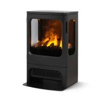 Mapleton 80 &ndash; Vrijstaande waterdamp haard van gietijzer