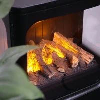 Mapleton 80 &ndash; Vrijstaande waterdamp haard van gietijzer