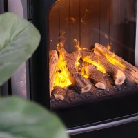 Mapleton 80 &ndash; Vrijstaande waterdamp haard van gietijzer