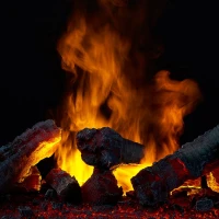 Waterdamphaard  van Dimplex met afstandsbediening