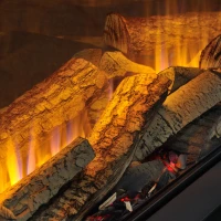 Dimplex Vivente 100 elektrische inbouwhaard met vlammenzicht vanaf &eacute;&eacute;n of meerdere zijden