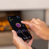 Dimplex Vivente 100 elektrische inbouwhaard met vlammenzicht vanaf &eacute;&eacute;n of meerdere zijden