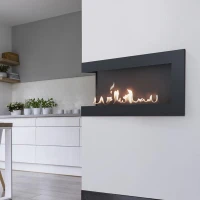 Hoek biohaard met rechtse opening van 90 cm.