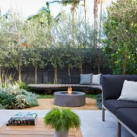 EcoSmart Ark 40 buiten bio-ethanol vuurtafel