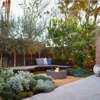 EcoSmart Ark 40 buiten bio-ethanol vuurtafel