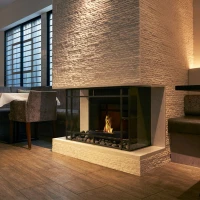 EcoSmart Grate 18 - biohaard voor inzet in een traditionele haard