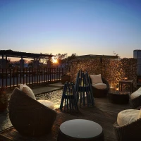 EcoSmart Stix 8 buiten designer biohaard