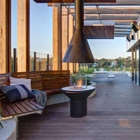 EcoSmart Fire ronde AB3 bio-ethanol brander van 304 roestvrij staal