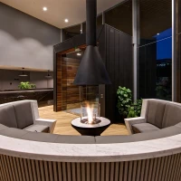 EcoSmart Fire ronde AB3 bio-ethanol brander van 304 roestvrij staal