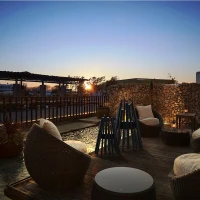 EcoSmart Stix vrijstaande buiten biohaard