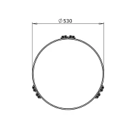EcoSmart R530 rond veiligheidsglas