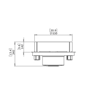 EcoSmart Round 20 biohaard inbouwkit