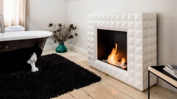 Carterton vrijstaande biohaard in wit