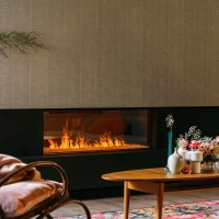 Faber e-Matrix Linear 1300-400 I Wijd en dun waterdamp haard