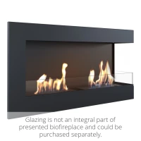 Hoek biohaard met rechtse opening van 90 cm.