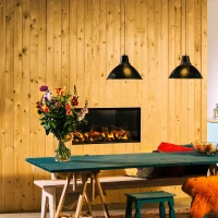 Faber e-BoX 1000-450 I waterdamp opti-myst haard