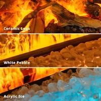 Faber e-BoX 1000-450 I waterdamp opti-myst haard