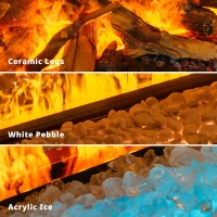 Faber e-Matrix Mood 800-500 II Waterdamp haard