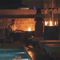 Planika Square buiten gashaard voor gasflessen