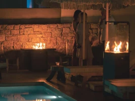 Planika Square buiten gashaard voor gasflessen