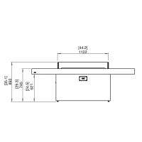EcoSmart Gin 90 Bar bio-ethanol vuurtafel