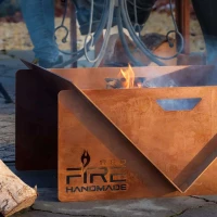 V-formet b&aring;lfad i rust