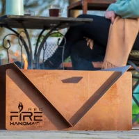 V-formet b&aring;lfad i rust