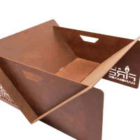 V-formet b&aring;lfad i rust